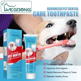 Pet toothpaste bad breath tartar cleaning for dog oral care