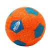 Durable Squeaky Soccer Ball Toy for Large Dogs – 5" Lightweight Fetch Ball with Bright Colors & Built-In Squeaker