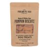 Portland Pet Food Company - Dog Treats Pumpkin Biscuit - Case Of 6-5 Oz