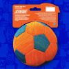 Durable Squeaky Soccer Ball Toy for Large Dogs – 5" Lightweight Fetch Ball with Bright Colors & Built-In Squeaker