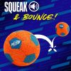 Durable Squeaky Soccer Ball Toy for Large Dogs – 5" Lightweight Fetch Ball with Bright Colors & Built-In Squeaker