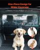 Dog Car Barrier 50" Wide Front Seats Installation Car Divider for Truck Vehicle
