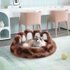 Cute Dog Bed Bear Paw Shape Pet Bed - Dog Beds & Furniture for Small and Medium Dogs